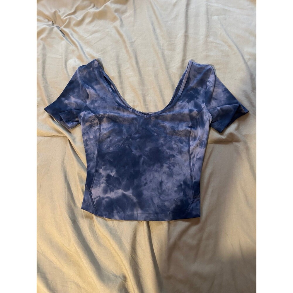 lululemon v neck scoop back top